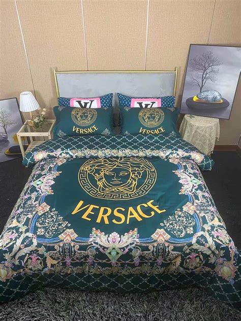 versace bedspread replica|versace bedroom furniture set.